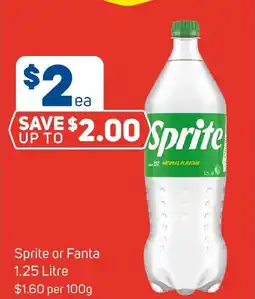 Foodland Sprite or fanta offer