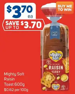 Foodland Mighty soft raisin offer