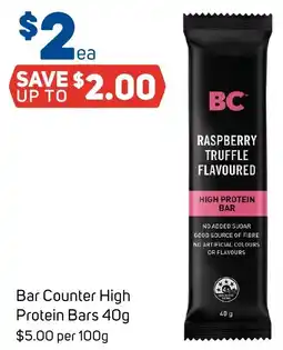 Foodland Bar raspberry truffle flavoured offer
