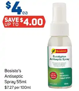 Foodland Bosisto's antiseptic spray offer