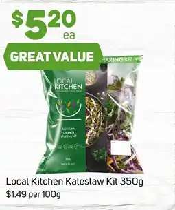 Foodland Local kitchen kaleslaw kit offer