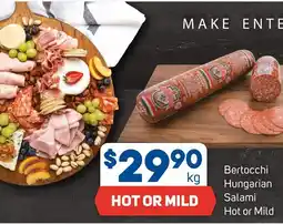 Foodland Bertocchi hungarian salami hot or mild offer
