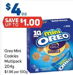 Foodland Oreo mini cookies multipack offer