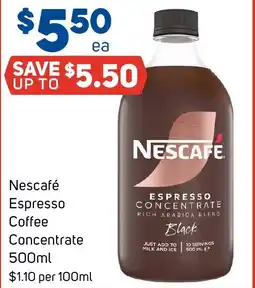 Foodland Nescafé espresso coffee offer
