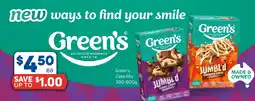 Foodland Green's cake mix offer