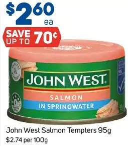Foodland John west salmon offer