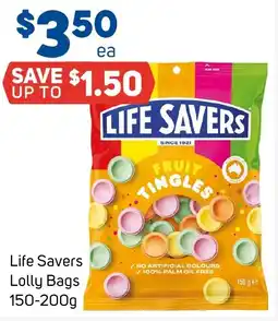 Foodland Life savers lolly bags offer