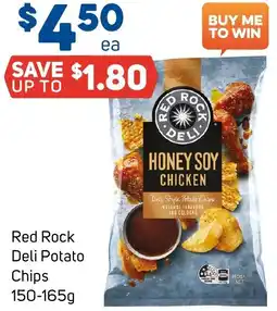 Foodland Red rock deli potato chips offer