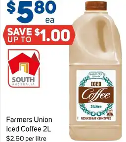Foodland Farmers union iced coffee offer