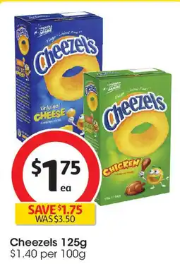 Coles Cheezels offer