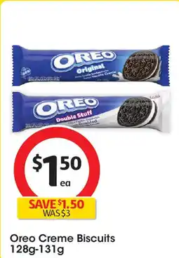 Coles Oreo Creme Biscuits offer