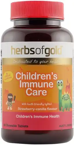 Soul Pattinson Chemist Herbs of Gold Children's Immune Care 60 Chewable Tablets offer