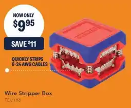 Jaycar Electronics Wire Stripper Box offer