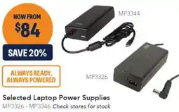 Jaycar Electronics Selected Laptop Power Supplies offer