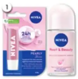 Good Price Pharmacy Nivea Lip Balm or Roll-On Deodorant offer