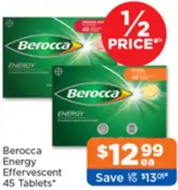 Good Price Pharmacy Berocca Energy Effervescent offer