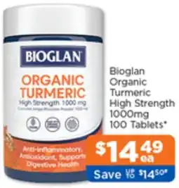 Good Price Pharmacy Bloglan Organic Turmeric High Strength offer