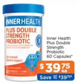 Good Price Pharmacy Inner Health Plus Double Strength Probiotic offer