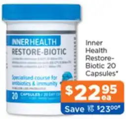Good Price Pharmacy Inner Health Restore- Biotic offer