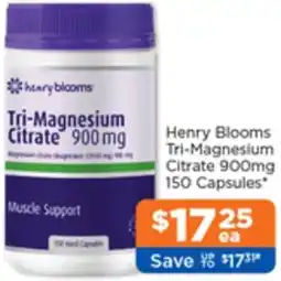 Good Price Pharmacy Henry Blooms Tri-Magnesium Citrate offer