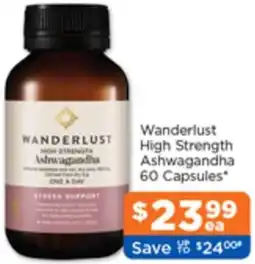 Good Price Pharmacy Wanderlust High Strength Ashwagandha offer