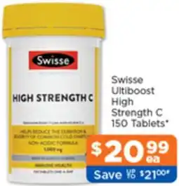 Good Price Pharmacy Swisse Ultiboost High Strength C offer