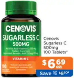 Good Price Pharmacy Cenovis Sugarless C offer