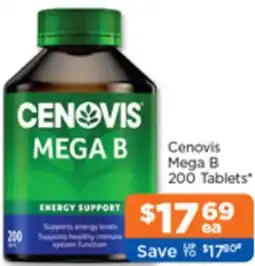 Good Price Pharmacy Cenovis Mega B offer