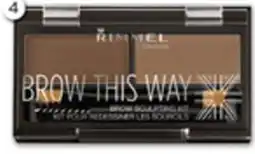 Good Price Pharmacy Rimmel Brow This Way Powder Kit offer