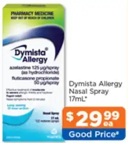 Good Price Pharmacy Dymista Allergy Nasal Spray offer