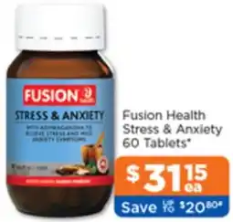 Good Price Pharmacy Fusion Health Stress & Anxiety offer