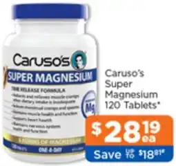 Good Price Pharmacy Caruso's Super Magnesium offer