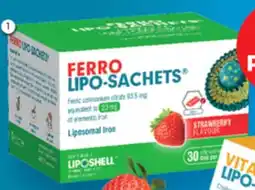 Good Price Pharmacy Lipo-Sachets Ferro Strawberry offer