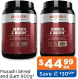 Good Price Pharmacy Musashi Shred and Burn offer