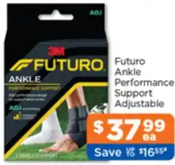 Good Price Pharmacy Futuro Ankle Performance Support Adjustable offer