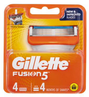 Shaver Shop Gillette fusion5 blades refills 4 pack offer