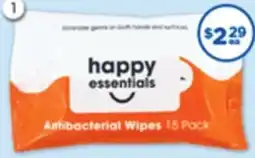 Good Price Pharmacy Happy Essentials Antibacterial Wipes offer