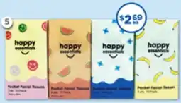 Good Price Pharmacy Happy Essentials Pocket Tissues offer