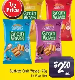 Farmer Jack's Sunbites Grain Waves offer