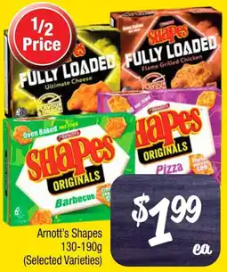Farmer Jack's Arnott's Shapes offer