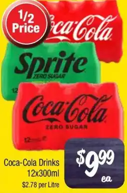 Farmer Jack's Coca-Cola Drinks offer