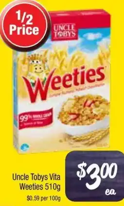 Uncle Tobys Vita Weeties