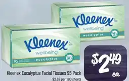 Farmer Jack's Kleenex Eucalyptus Facial Tissues offer