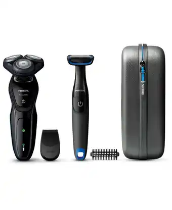 Shaver Shop Philips series 5000 wet & dry electric shaver combo pack offer