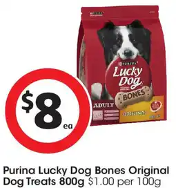 Coles Lucky Dog Bones Original Dog Treats offer