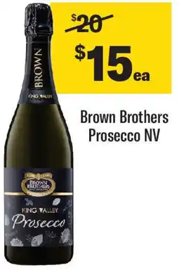 Coles Prosecco NV offer