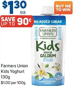 Foodland Kids Yoghurt offer