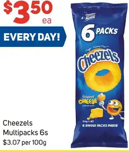 Foodland Cheezels Multipacks offer