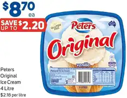 Foodland Original Ice Cream offer