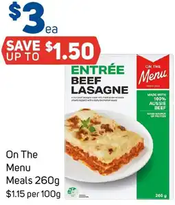 Foodland Meals offer
